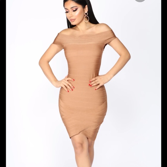 House of CB Dresses & Skirts - Boston proper over the shoulder bodycon dress